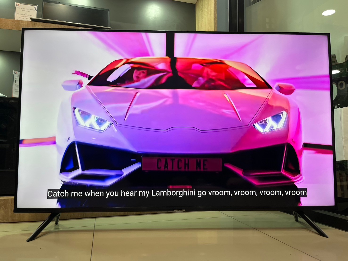 SAMSUNG UHD 4K 2023 55 นิ้ว รุ่น UA55AU7002KXXT