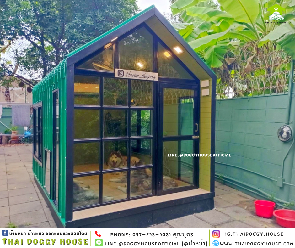 บ้านหมา รองรับการติดแอร์ แบบบ้าน 𝑵𝒐𝒓𝒅𝒊𝒄 𝒔𝒕𝒚𝒍𝒆