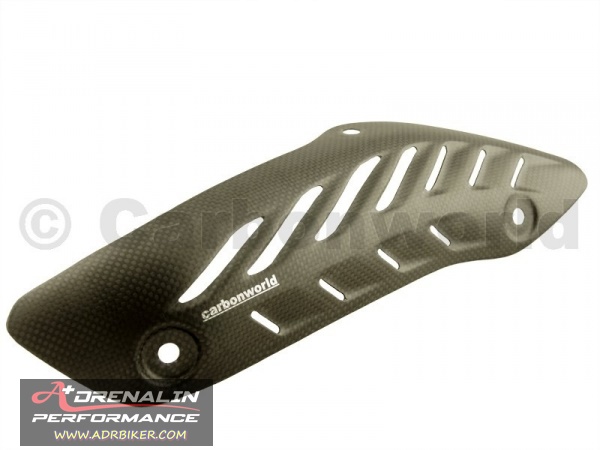 Carbonworld - การ์ดกันร้อนคอท่อ (Exhaust Heat Protection) สำหรับ Monster
