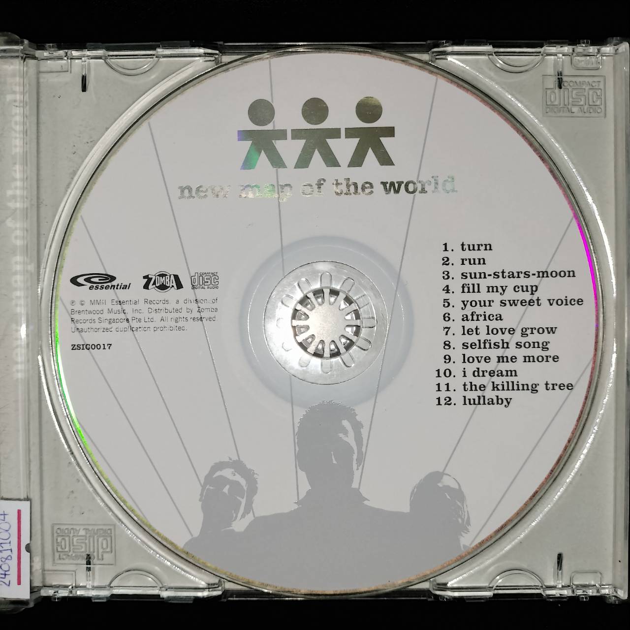 Paul Colman Trio – New Map Of The World / SINGAPORE / แผ่นดี