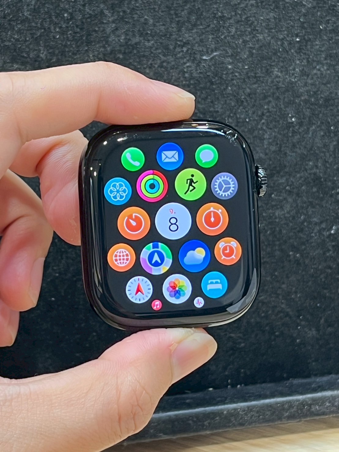 AppleWatch Series 10 GPS 46mm Jet Black Aluminium