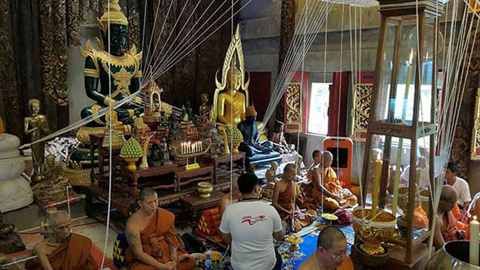 พระปิดตาหลวงปู่หมุน(21) รุ่นรวยเบิกฟ้า วัดป่าหนองหล่ม สระแก้ว ปี 2559