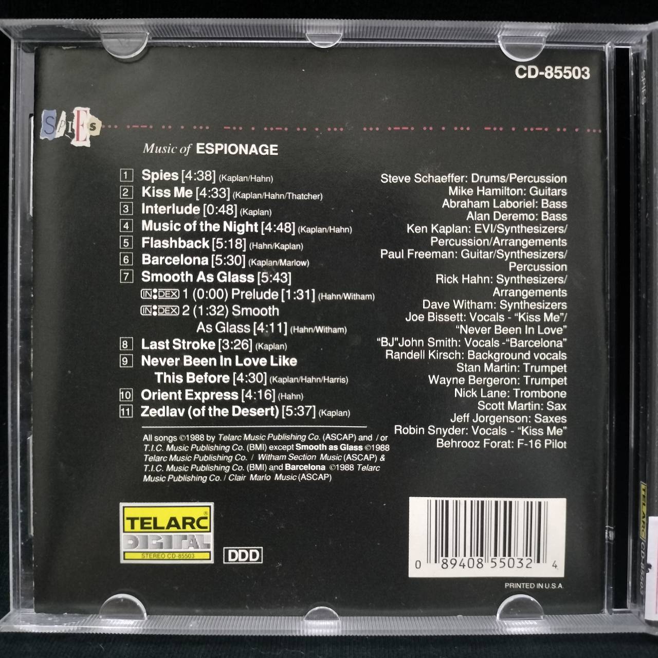 Spies – Music of Espionage / USA / มีรอยบ้าง