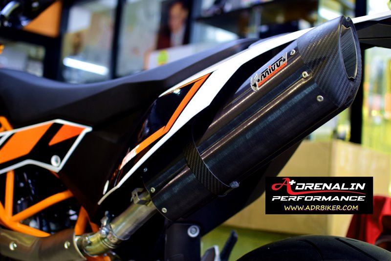 ท่อ MIVV รุ่น SUONO สำหรับ KTM 690 SMC 08-15 ท่อชั้นน้ำจาก ITALY (For Exhibition only)