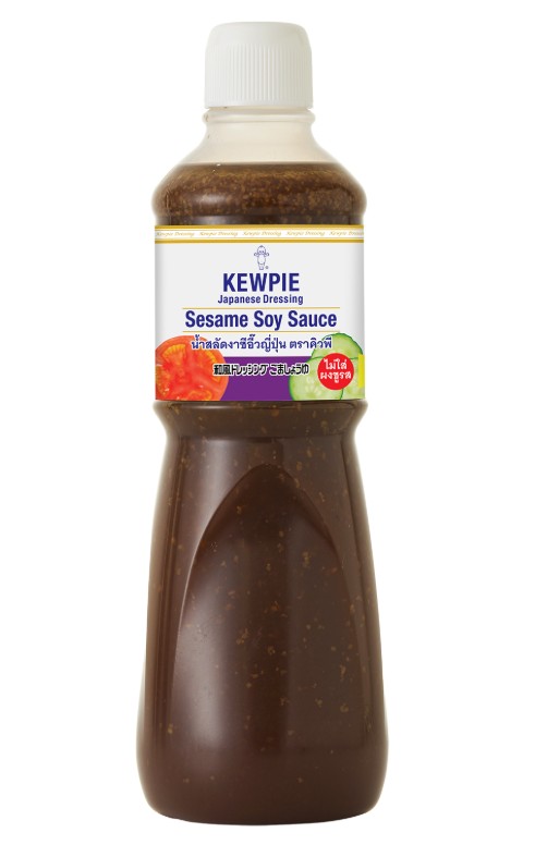 Kewpie Sesame Soy Sauce Japanese Dressing คิวพี น้ำสลัดงาซีอิ๊ว ญี่ปุ่น แบบขวด 1 Ltr. (05-9441)