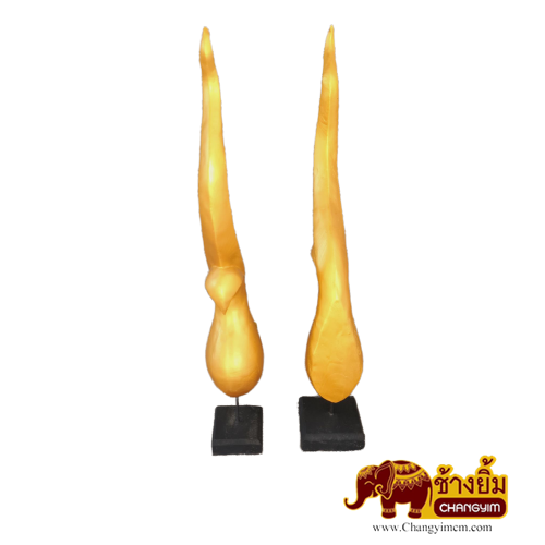 ช่อฟ้าปากนก สีทอง ( 32 นิ้ว )