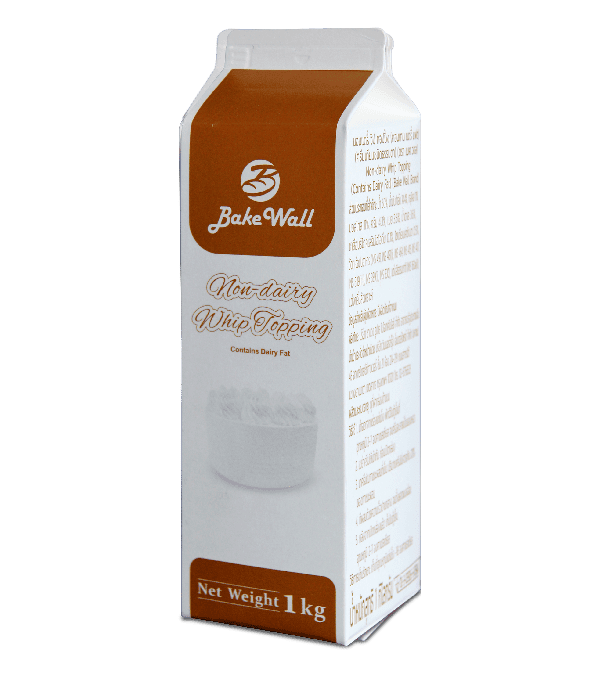Bake Wall Non-Dairy Whip Topping (Contains Dairy Fat) 1 kg.(02-8266)(สินค้าแช่แข็ง)