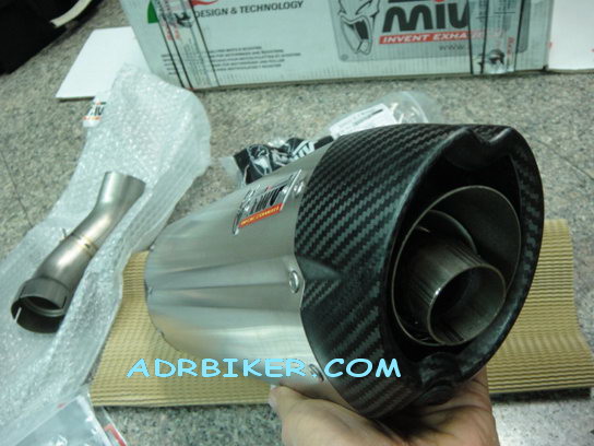 ท่อ MIVV Slip on สำหรับ BMW R1200GS/GSA ปี 2010-2012 (For Exhibition only)