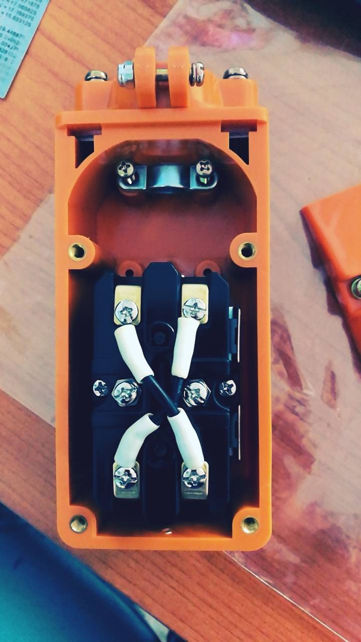 Hoist Pushbutton Switch 2 point, Direct Operation type/สวิทช์ 2 ปุ่ม ขึ้นลงไม่ผ่านแมกเนติก/COB21