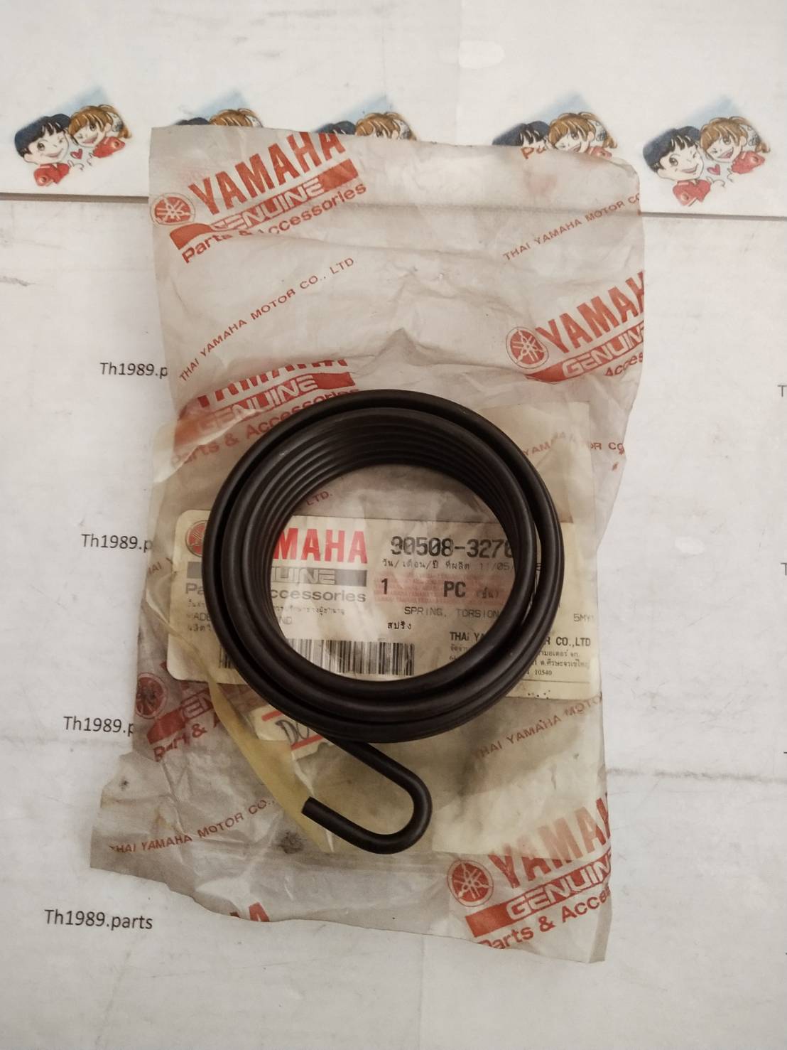 สปริงเพลาสตาร์ท สำหรับรุ่น NOUVO135 อะไหล่แท้ YAMAHA 90508-32768