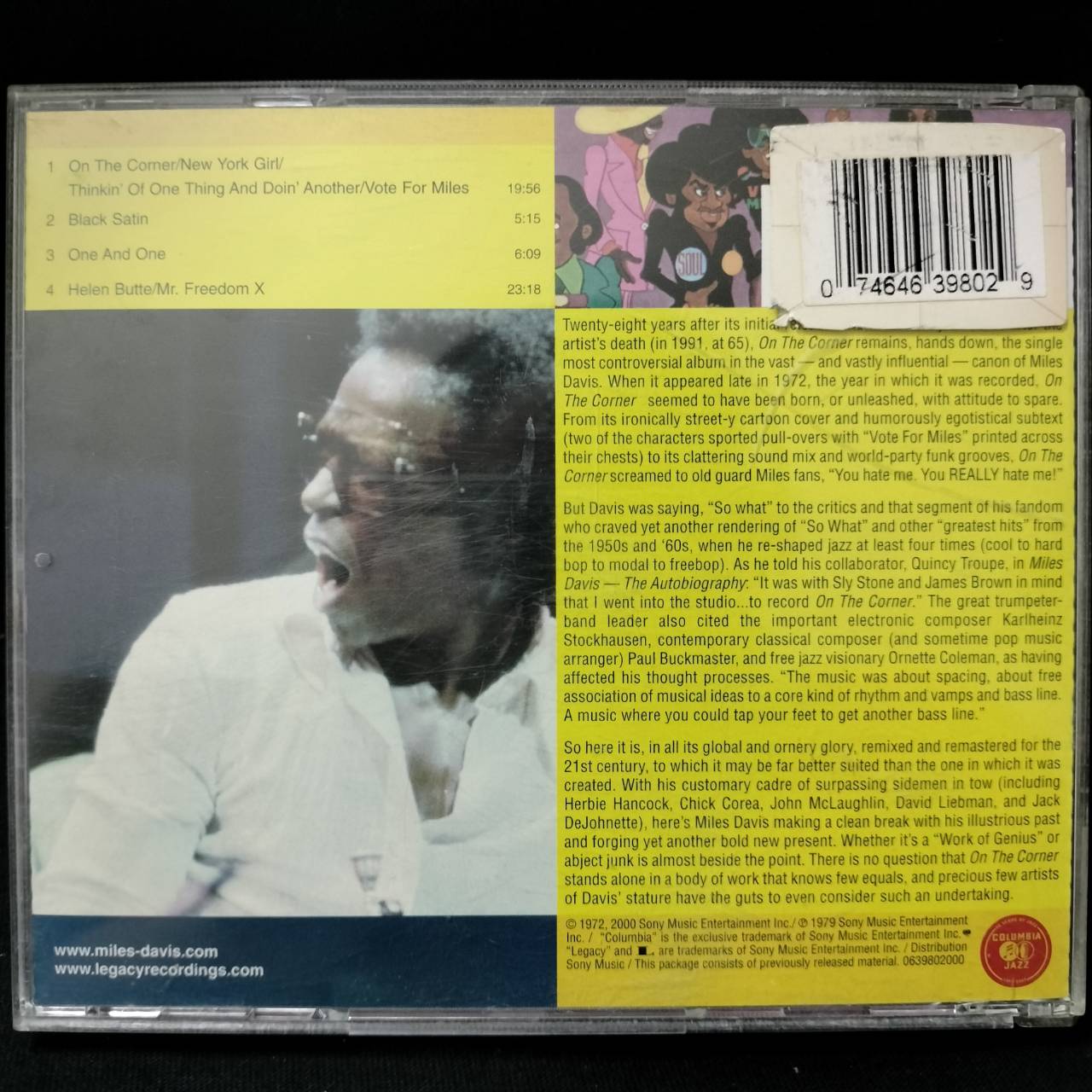 Miles Davis – On The Corner / AUSTRIA / แผ่นดี