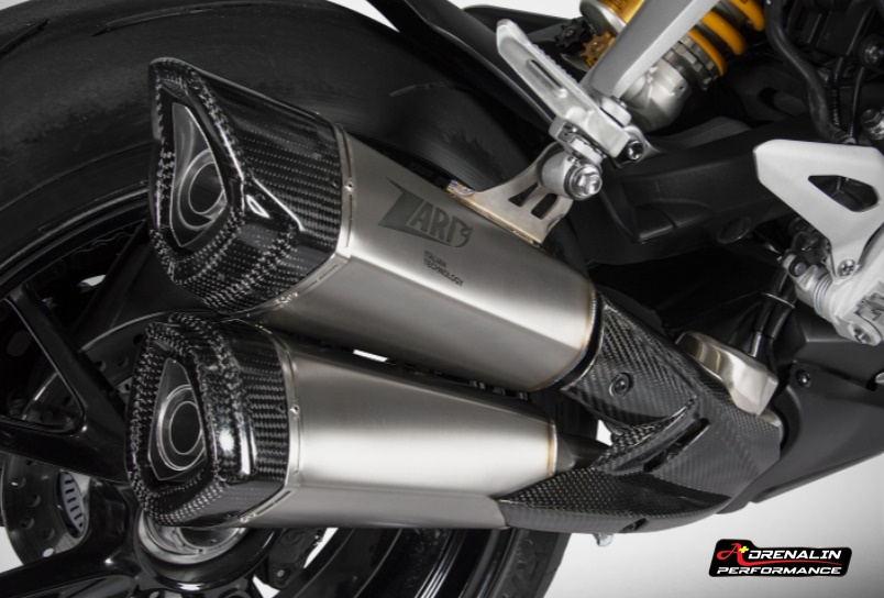 ท่อ Zard สลิปออน ปลายคู่ สำหรับ Speed triple 1200 2022+ rr/rs (For Exhibition only)