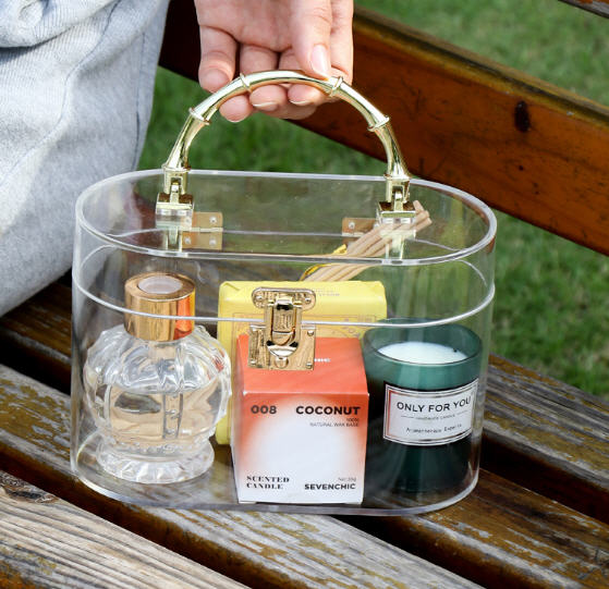 กล่องใส่ของ,กล่องอะคริลิคใส,กล่องใส่ของอะคริลิคใส,ขนาด18*12*9cm