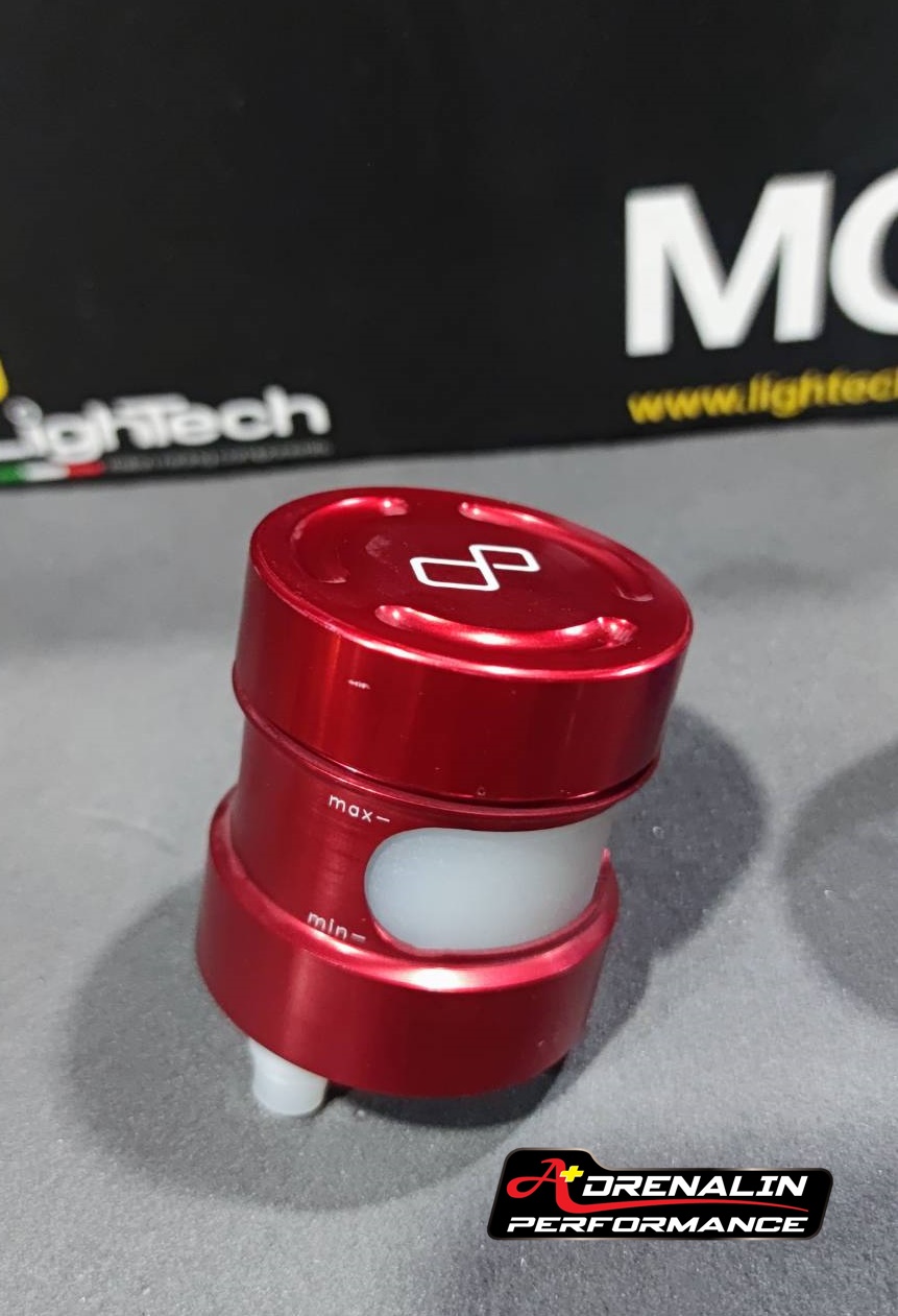 Lightech - กระปุกน้ำมัน และ ขาติดตั้ง สำหรับรถทุกรุ่น มีสี แดง , น้ำเงิน , ดำ