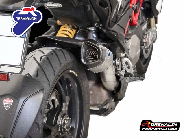 ท่อ Termignoni ทรงสั้น Racing ไทเทเนียม สำหรับ Multi 1200/1260 (For Exhibition only)