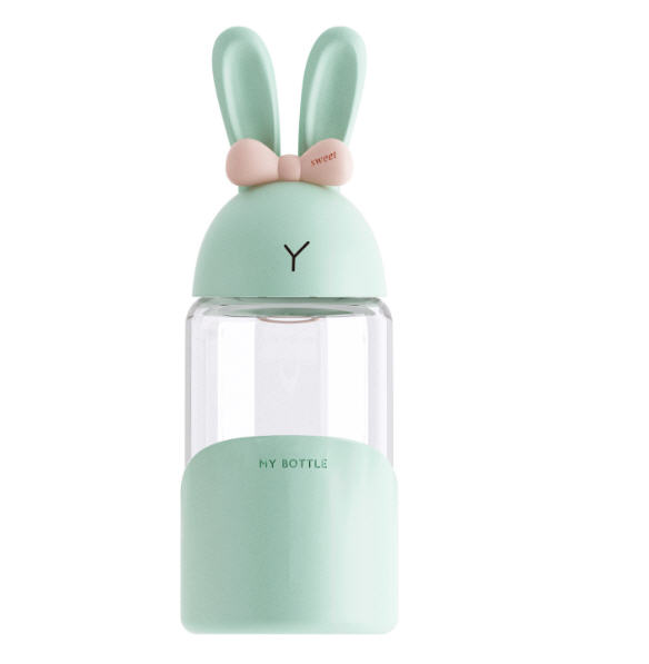 ขวดแก้ว,ขวดแก้วน้ำ,แก้วน้ำรูปกระต่าย