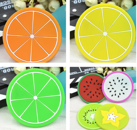 ที่รองแก้วยางหยอด