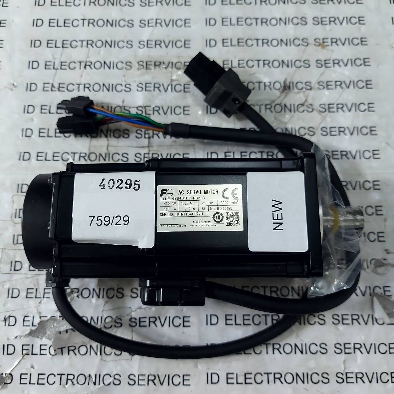 GYB401D7-RC2-B FUJI SERVO MOTOR