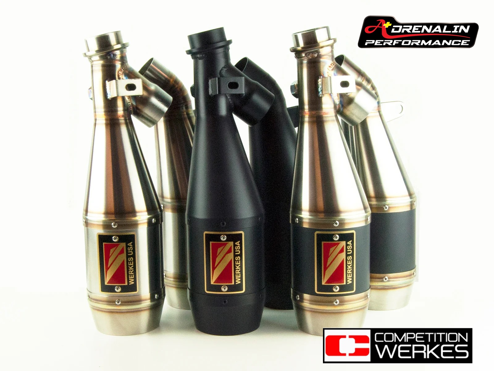 ท่อคู่ สลิปออน competition werkes สำหรับ Rocket 3 2020+ (For Exhibition only)