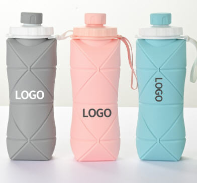 ที่ใส่น้ำซิลิโคน,กระบอกน้ำซิลิโคนพับได้,600ml