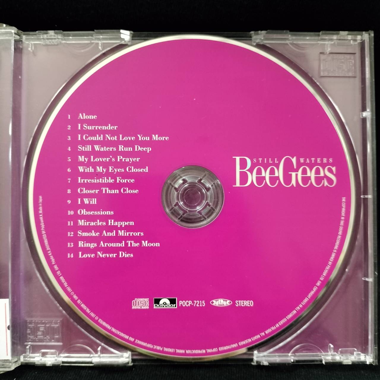 Bee Gees – Still Waters / JAPAN / ปกในมีรอยยับเล็กน้อย / แผ่นดี