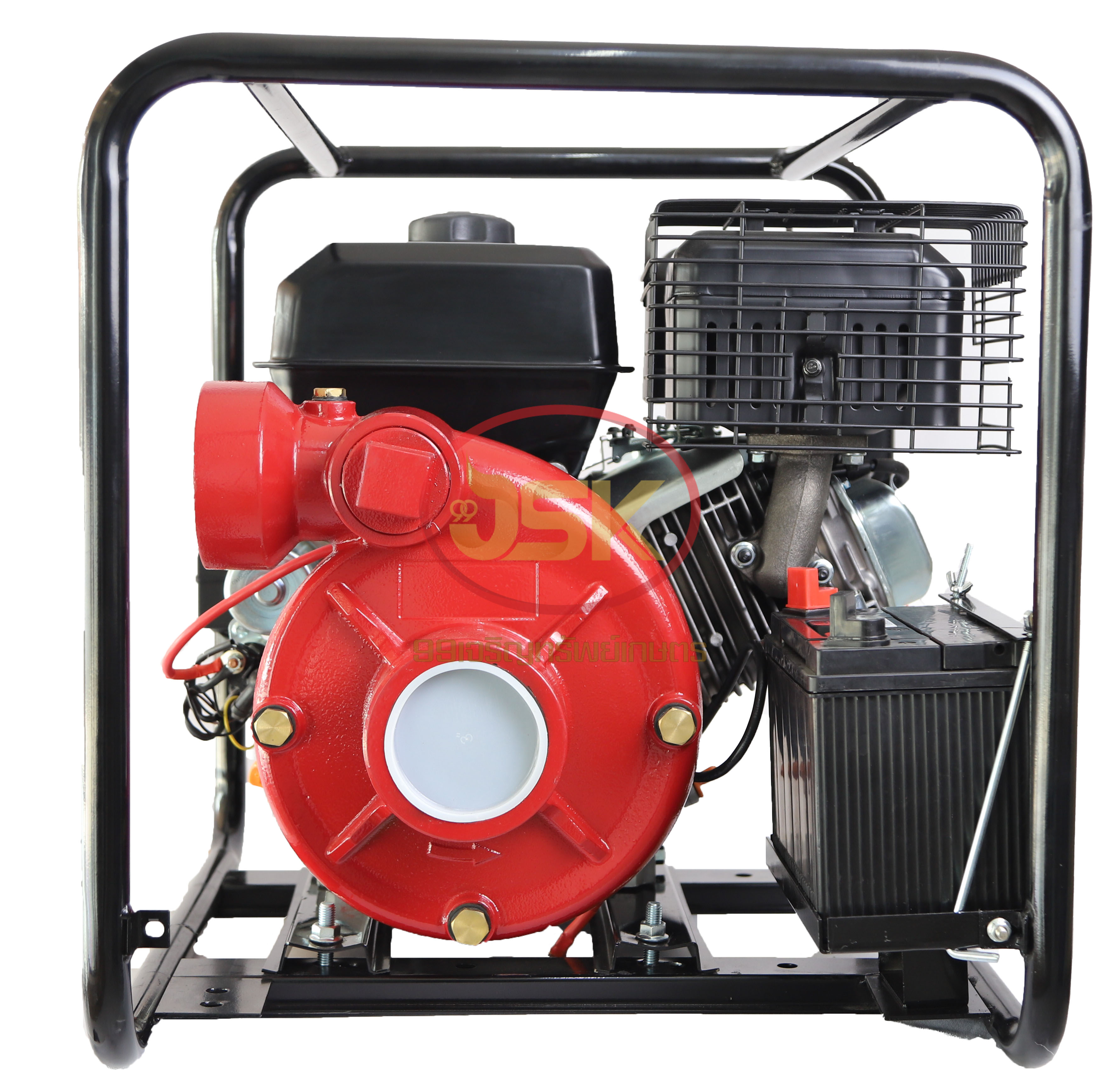 เครื่องสูบน้ำเบนซิน TOYAMA 15 แรง สตาร์ทกุญแจ