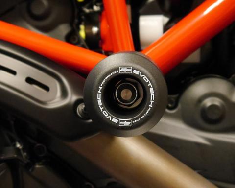 Evotech กันล้มกลาง (Crash Bobbins) สำหรับ HyperMotard 950 19+