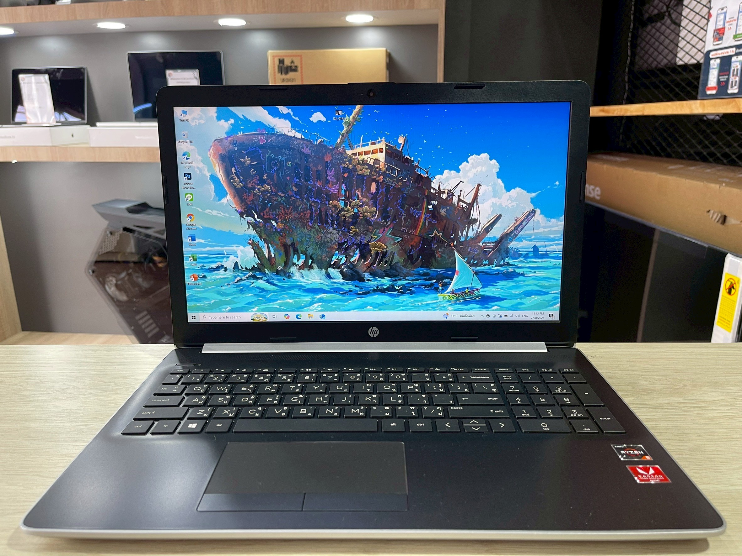 HP 15-DB1002AU (SILVER)