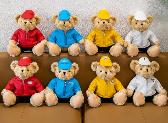 รับผลิต,ตุ๊กตาหมีใส่หมวก,ตุ๊กตาหมีสกรีนโลโก้,ตุ๊กตาหมีของขวัญ,โรงงานผลิตตุ๊กตาหมี,ของขวัญ,ของแจก,25cm,30cm