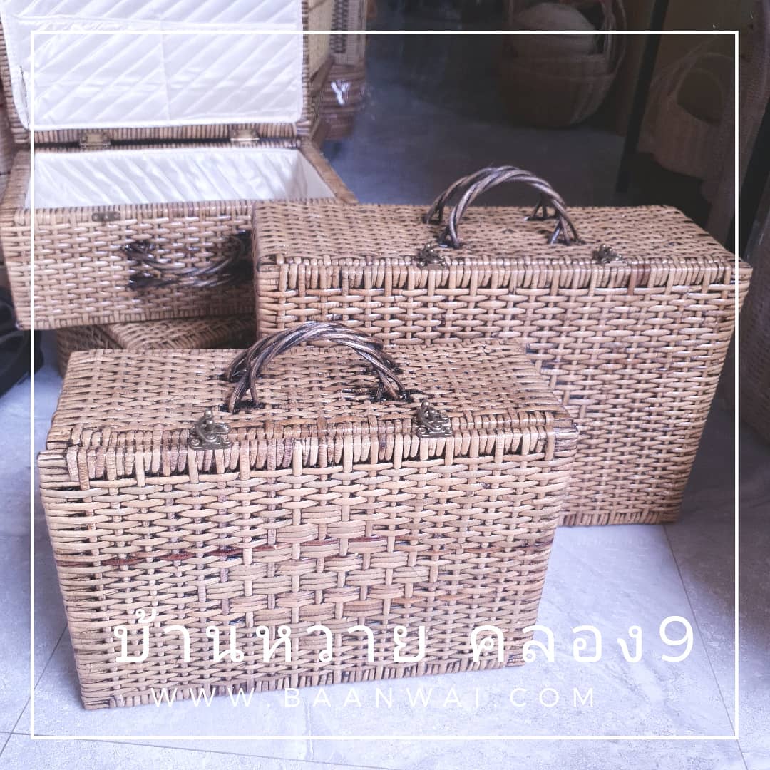 กระเป๋าหวาย กระเป๋าหวายวินเทจ