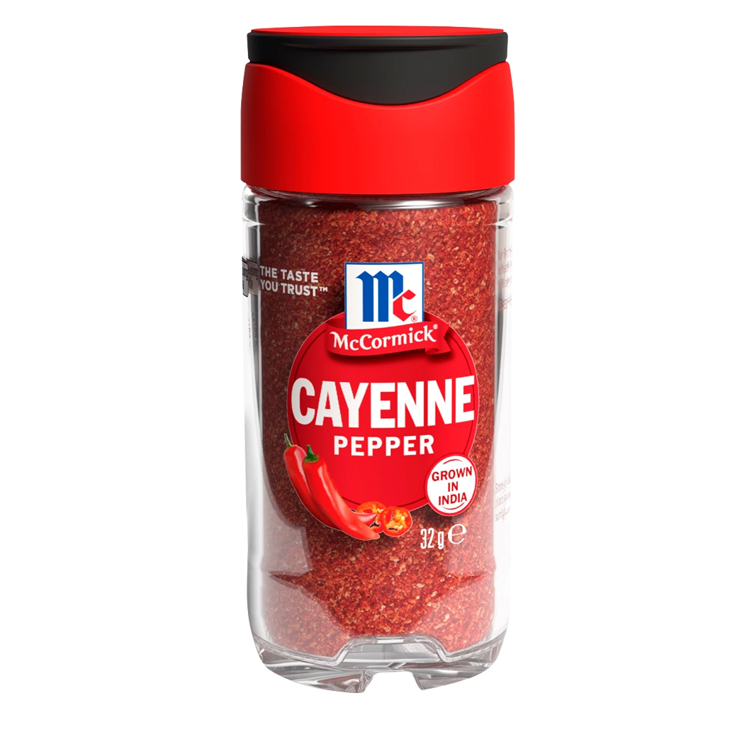 McCormick Ground Cayenne Red Pepper 32 g. พริกคาเยนป่่่น แม็คคอร์มิค 32 กรัม (05-8357)