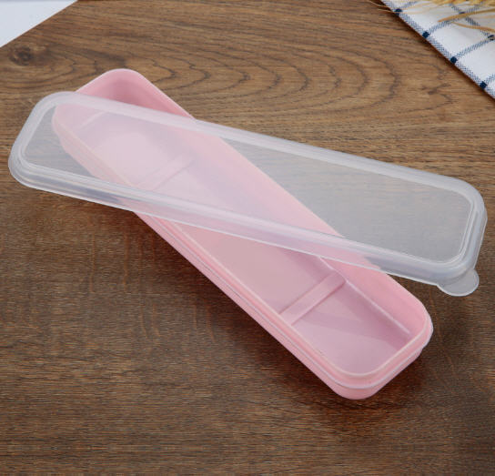 กล่องใส่ช้อนส้อม,กล่องเก็บช้อนส้อม,กล่องใส่ช้อนส้อมฝาใส