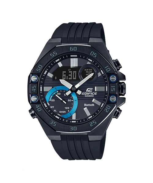 CASIO EDIFICE นาฬิกาข้อมือ นาฬิกากันน้ำ นาฬิกาของแท้ ประกันศูนย์ CMG 1 ปี รุ่น ECB-10PB-1A