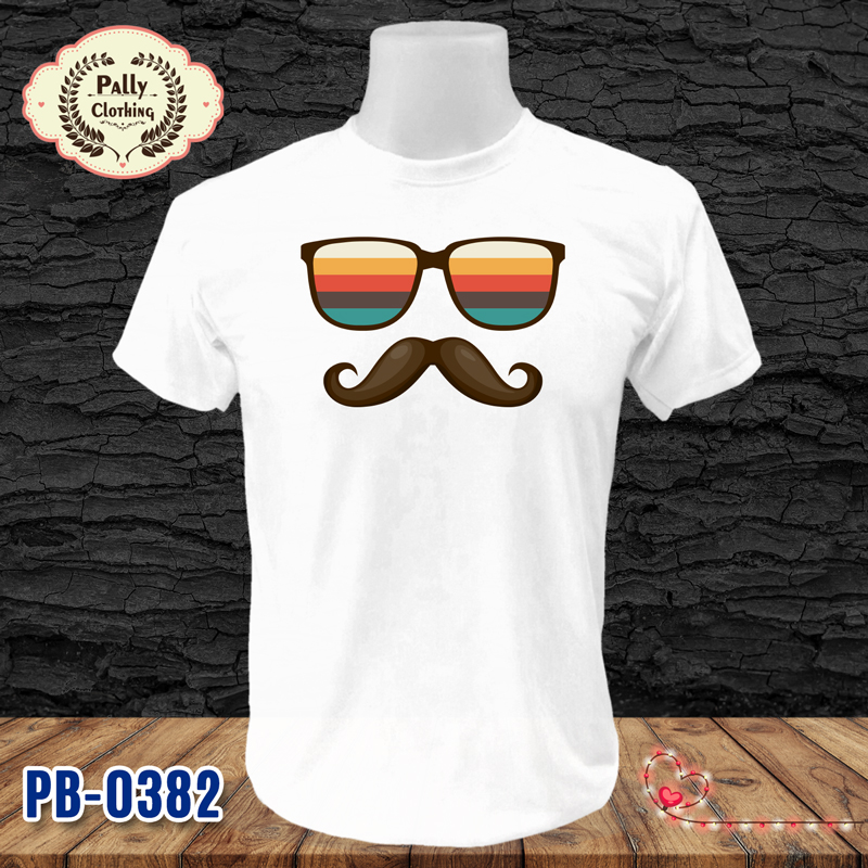 เสื้อยืดลายฮิป PB-0382 ลายฮิปสเตอร์