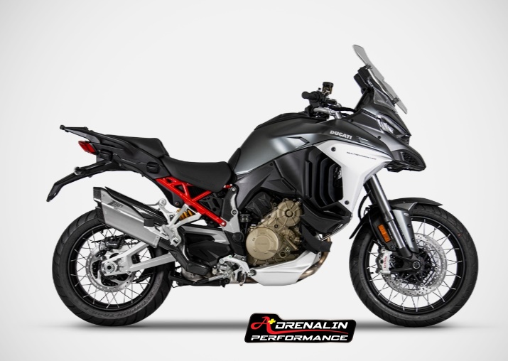 ท่อ zard สลิปออน ไทเทเนียม สำหรับ Multi strada V4 (For Exhibition only)