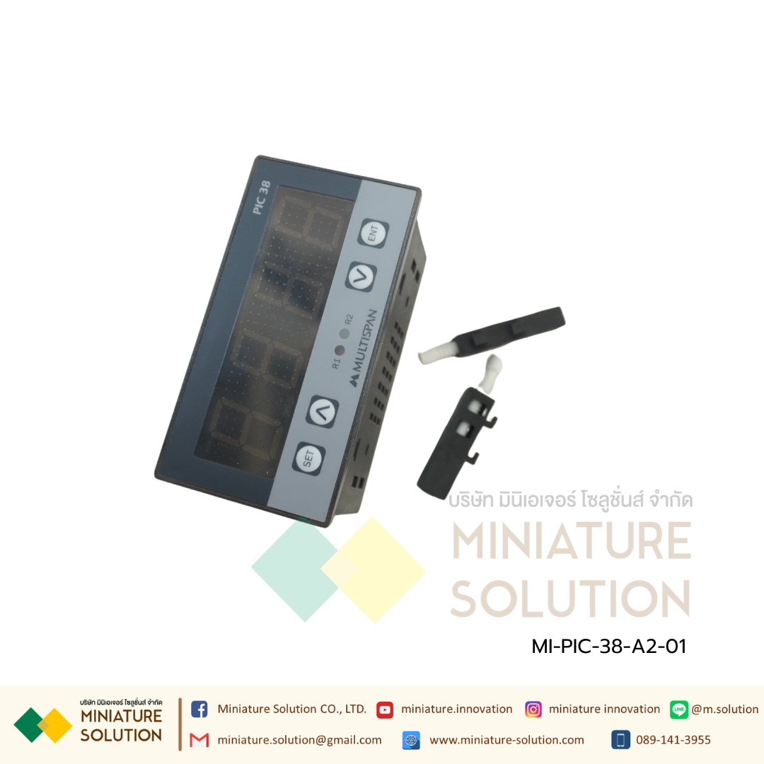 PIC-38-A2-01 Process Controller, 48x96 Multispan