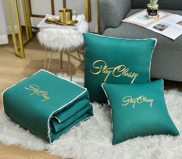 หมอนผ้าห่ม,หมอน,หมอนผ้าห่มโพลีเอสเตอร์, ขนาด40*40cm,100*150cm