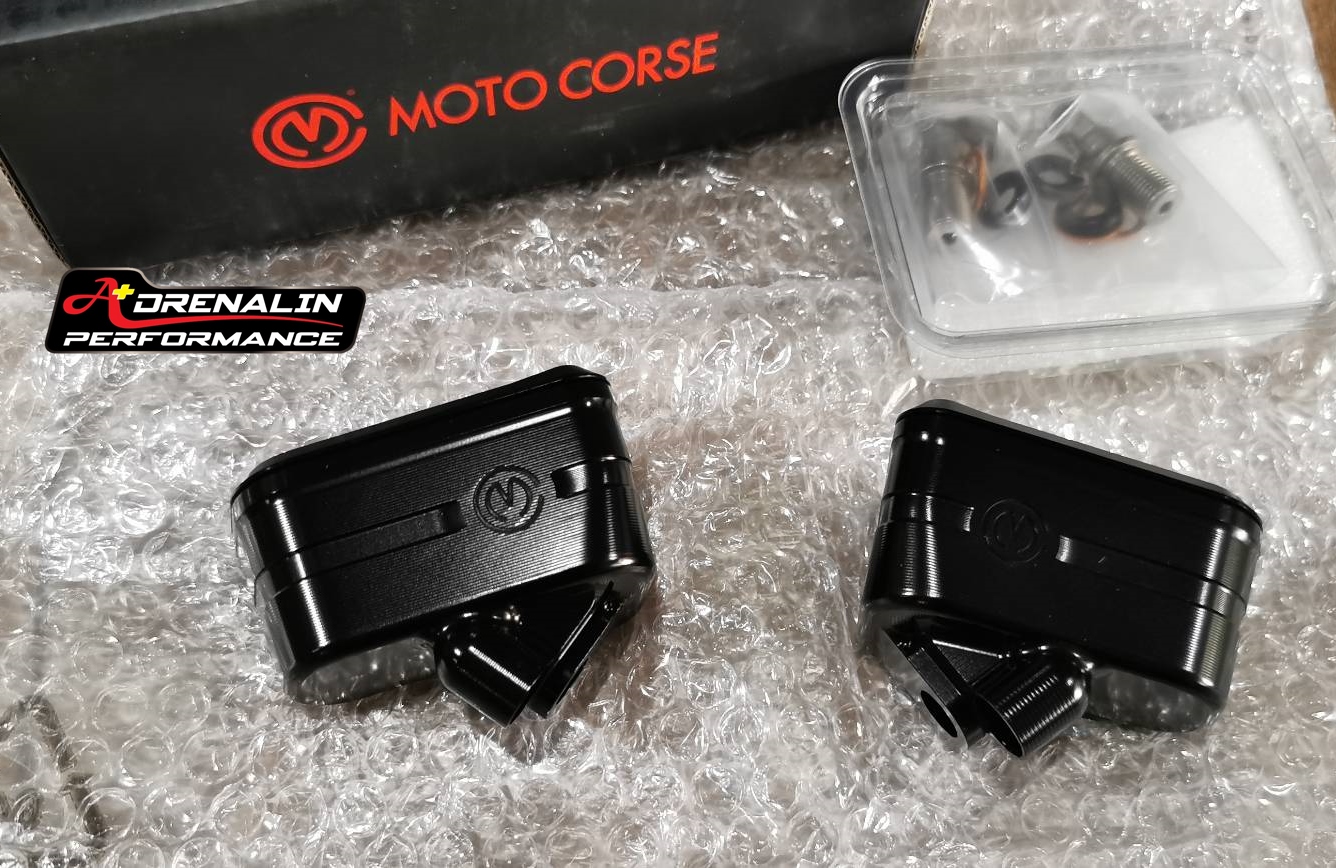 กระปุกน้ำมัน motocorse สำหรับใฃ้กับ ปั๊มเบรค ปั๊มคลัทช์ Brembo โลโก้แดง โลโก้ขาว , Rossi ราคา/ข้าง