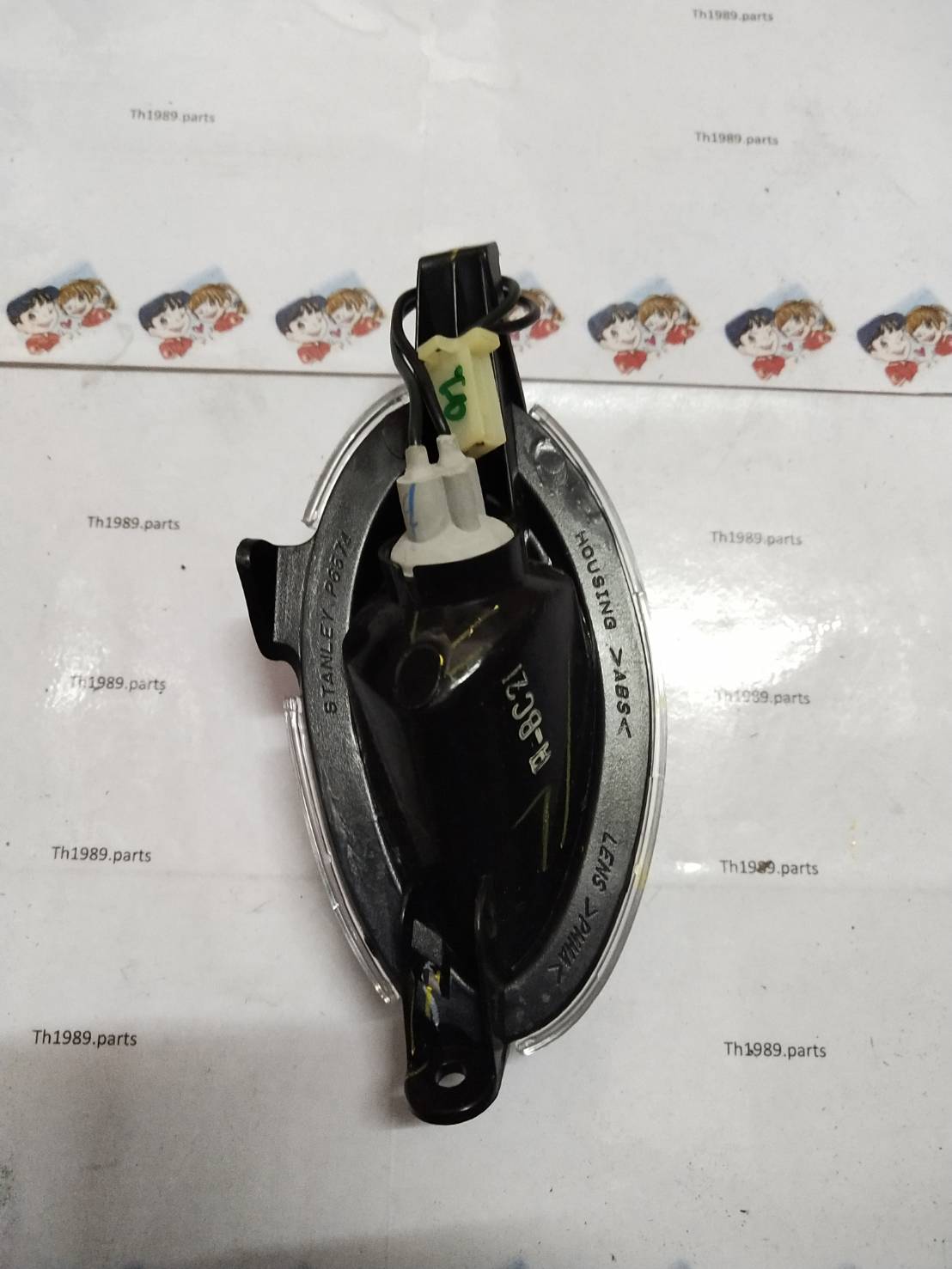 4D0-H3340-10 ชุดไฟเลี้ยวหลังข้างขวาเลนซ์ใส FINO คาร์บู อะไหล่แท้ YAMAHA