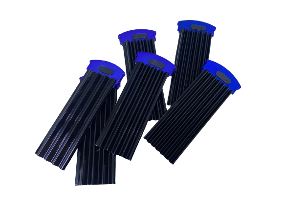 Kemei Heat Pro ION เครื่องหนีบผม 4 in 1 หนีบผมตรง หยัก และม้วนลอน เปลี่ยนแผ่นความร้อนไททาเนี่ยม 4 แบบ KM-1078 ร้อนเร็ว ปรับอุณหภูมิ 170-230 องศา - สีฟ้า