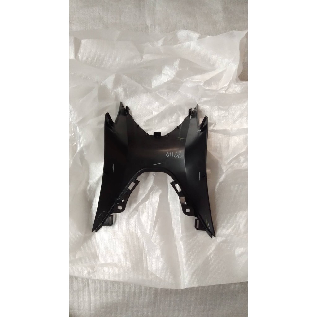 64350-K73-V40ZC ฝาครอบกลางตัวหน้า สีดำ WAVE125i LED 2018-2021 อะไหล่แท้ HONDA