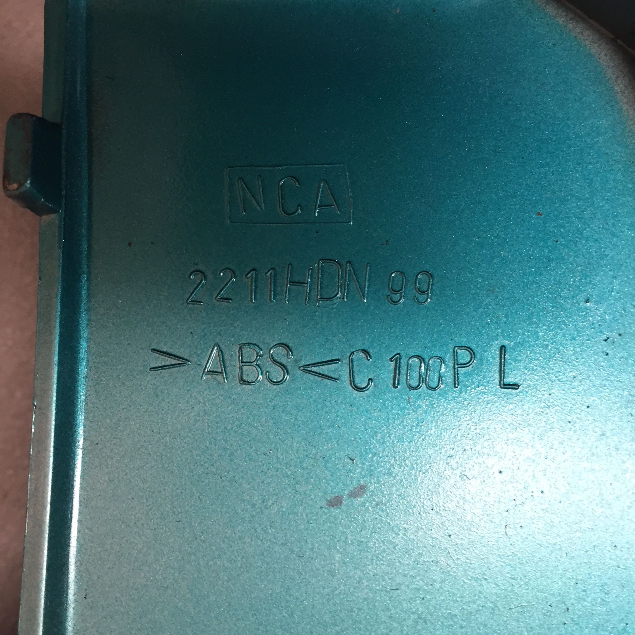 บังลม(L) สีเขียว 140 สำหรับรุ่น Dream Exces C100P อะไหล่เทียบ NCA (นำเจริญ) 2211HDN99L140