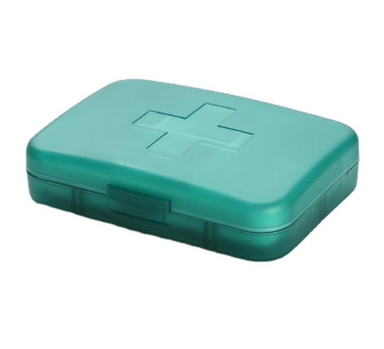 กล่องใส่ยา,กล่องยา,กล่องใส่ยาพกพา,ขนาด9.5*7.2*2.8CM