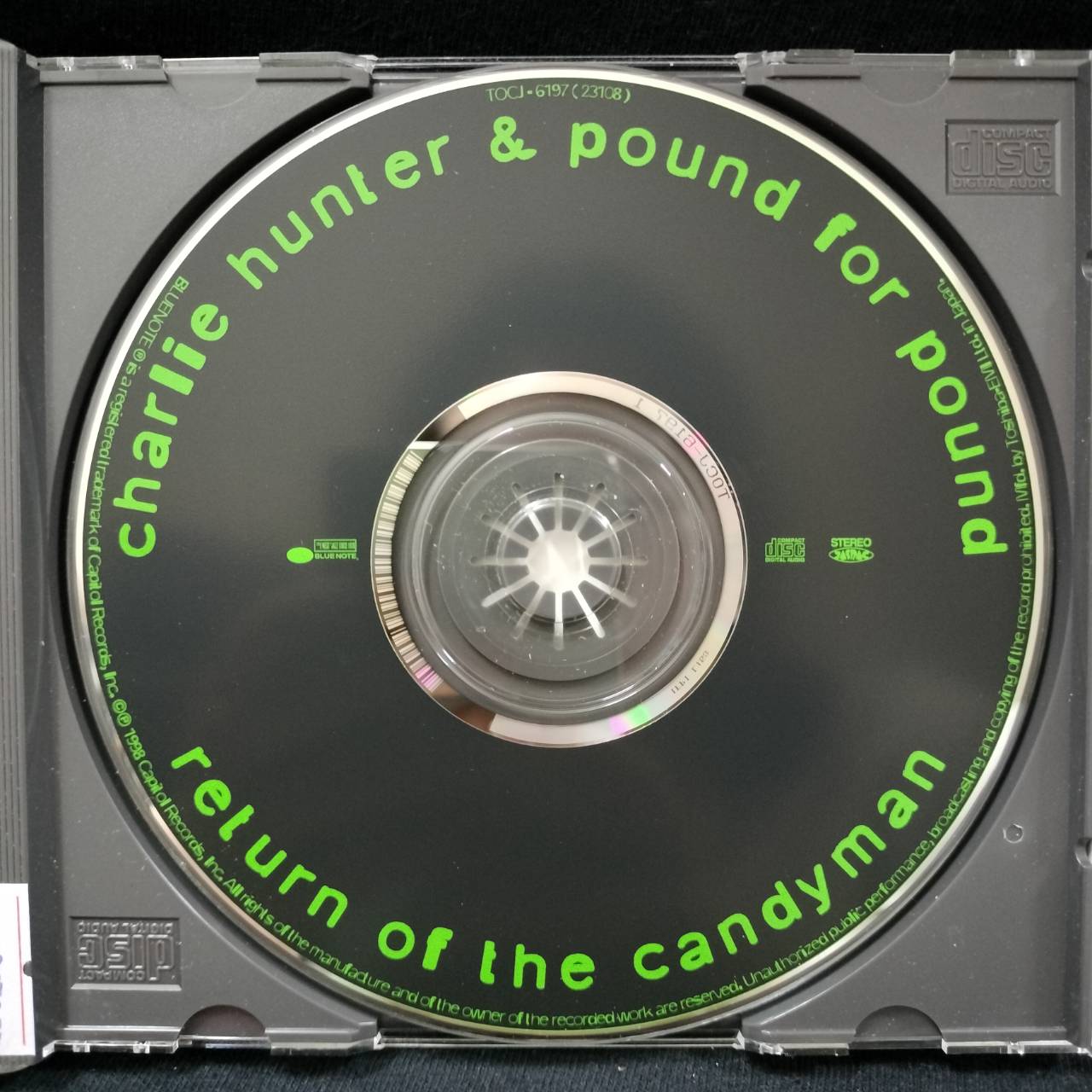 Charlie Hunter & Pound For Pound – Return Of The Candyman / JAPAN / แผ่นดี / มี Obi