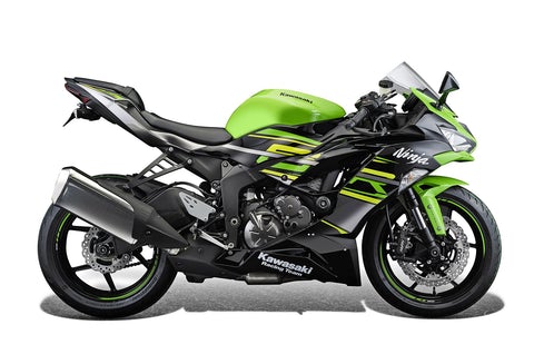 ขาจับท่อ Evotech สำหรับ ZX6R ปี 2019+ หูยึดท่อ