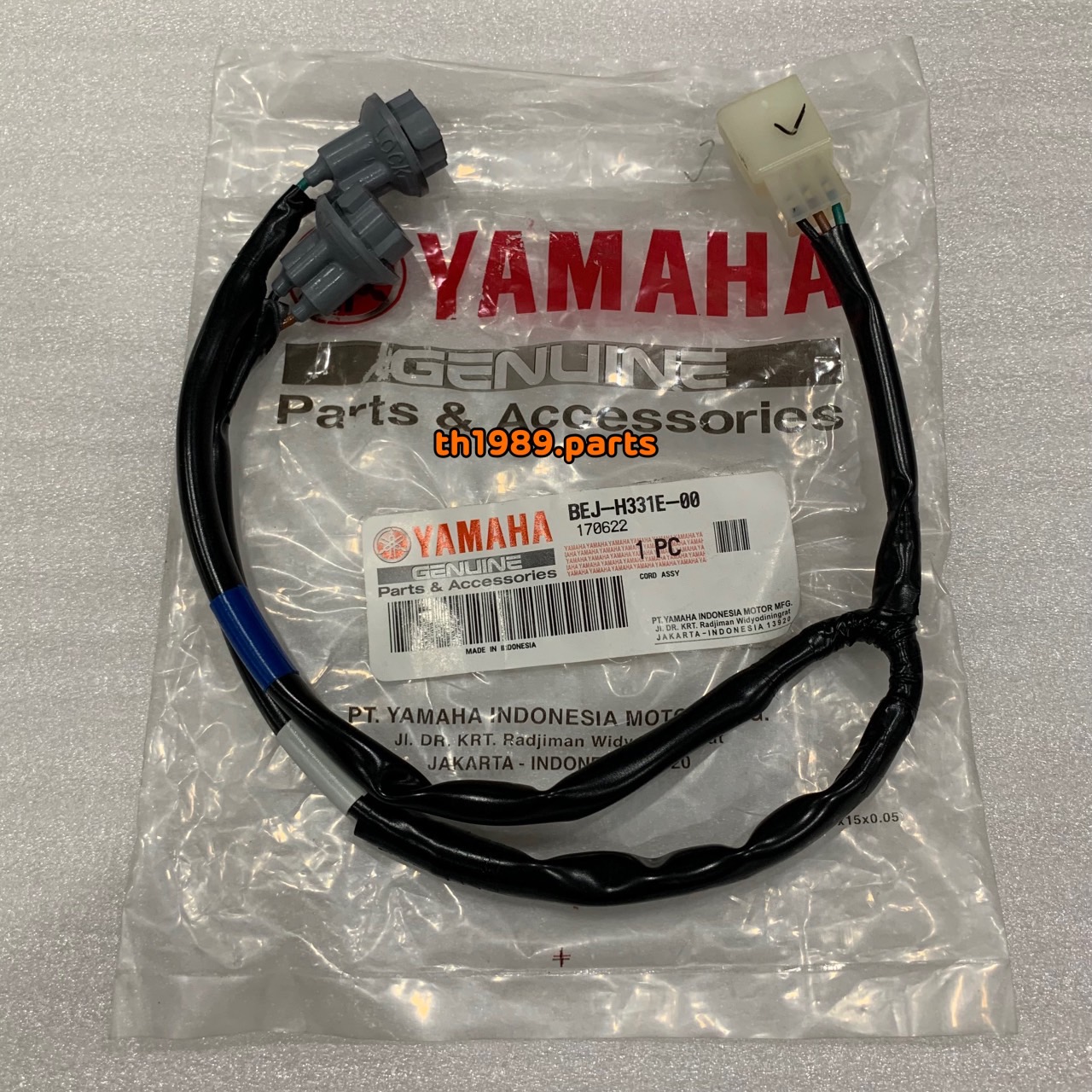 BEJ-H331E-00 ชุดขั้วไฟเลี้ยวหลังข้างซ้าย FAZZIO 2022-2024 อะไหล่แท้ YAMAHA