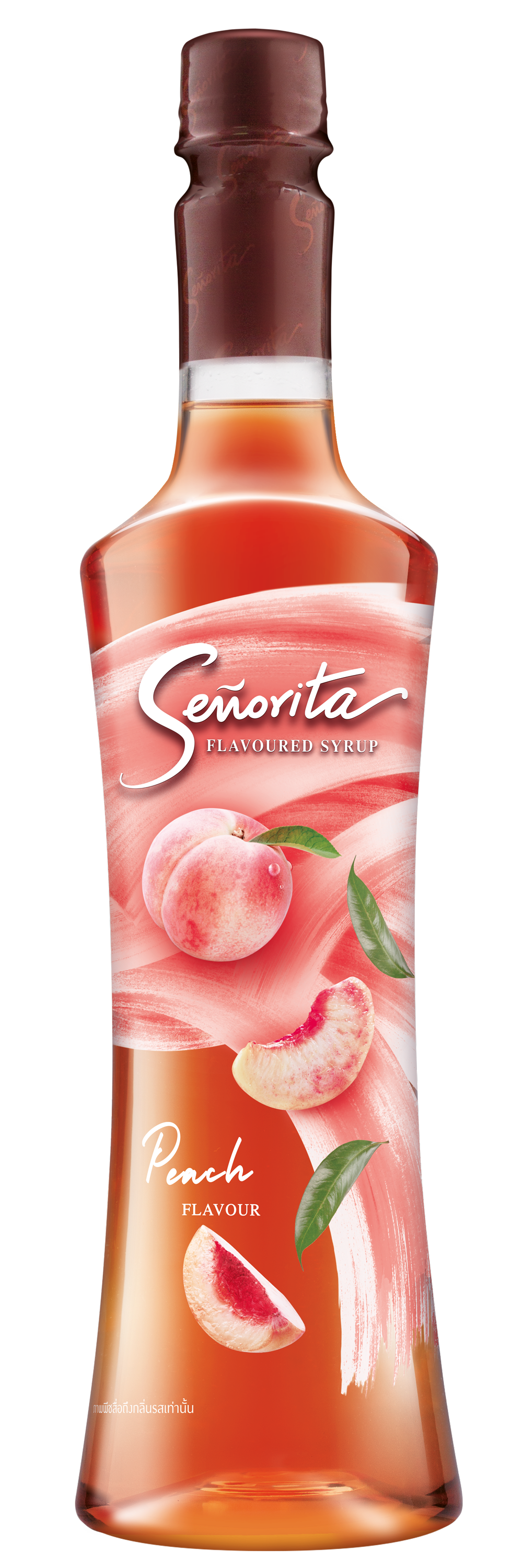 Senorita Peach Flavoured Syrup น้ำเชื่อมแต่งกลิ่นพีช 750ML (05-8053)