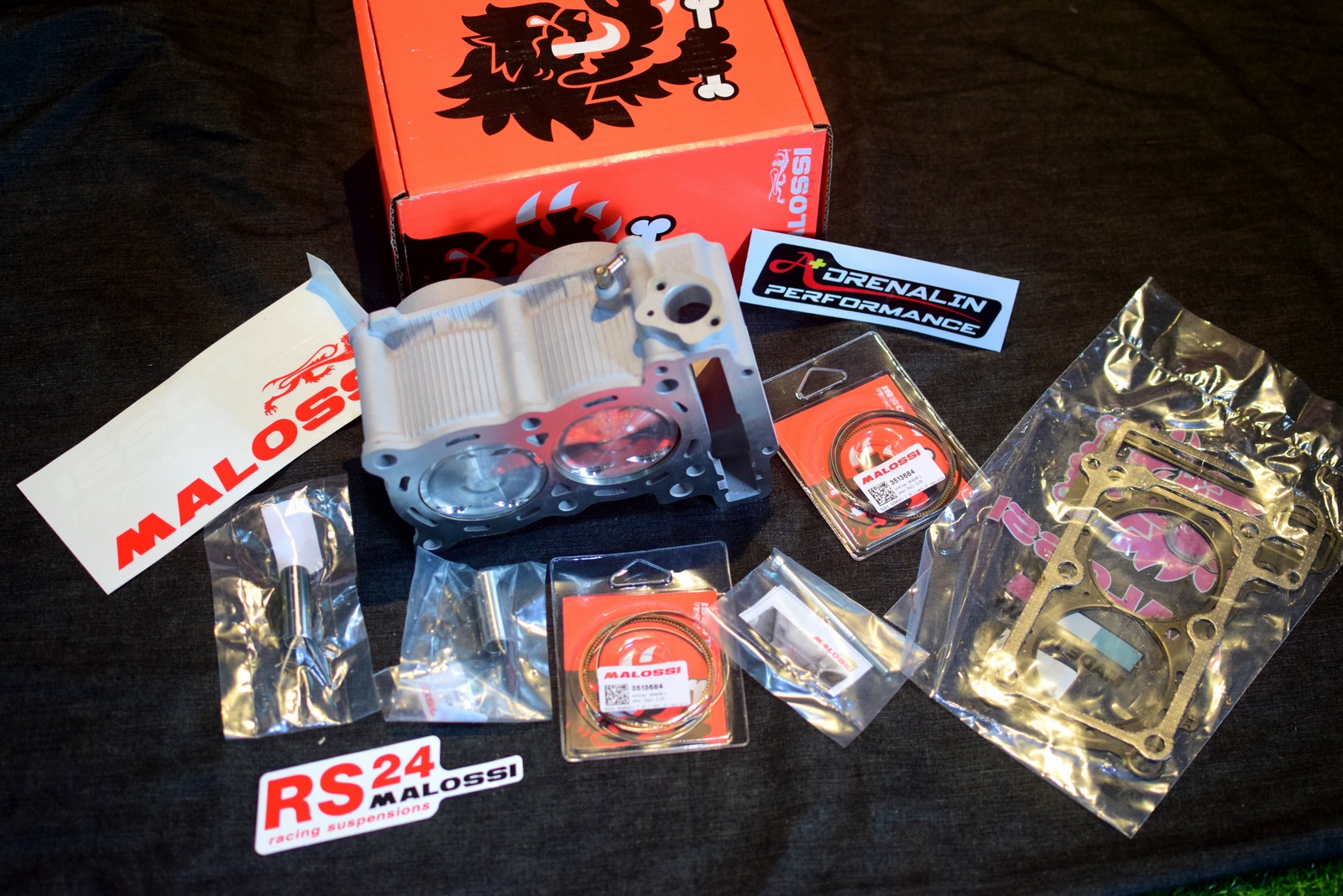 Malossi ชุดอัพซีซี จาก 530 เป็น 560cc ลูกสูบใหญ่ขึ้นพร้อมเสื้อ