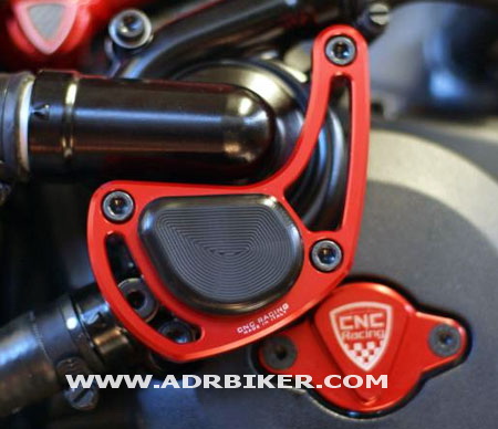 CNC RACING Waterpump protector การ์ดหม้อน้ำ สำหรับ Diavel (รหัสสินค้า PZ702G)