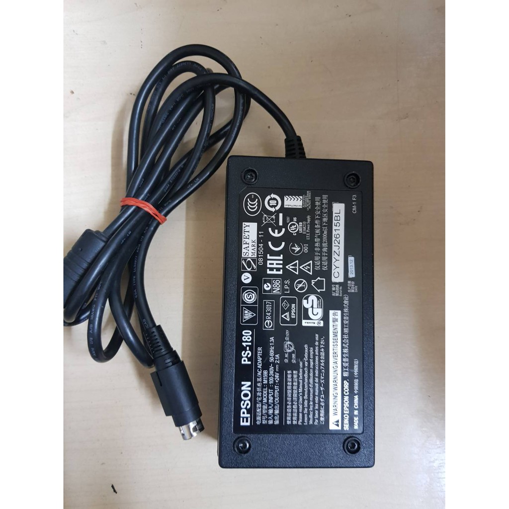 อะแดปเตอร์ Adapter EPSON PS-180 24V/3A (3Pin) ของแท้ มือสอง